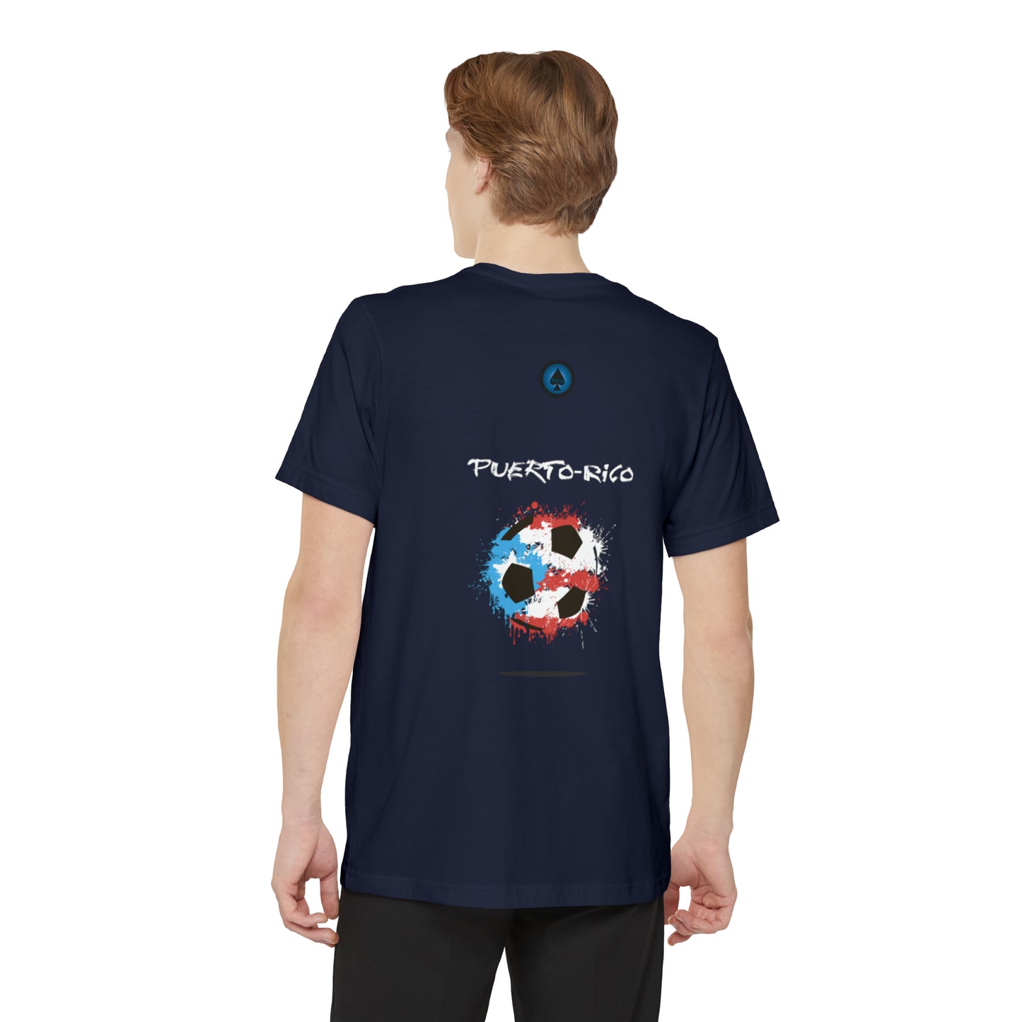 Unisex - Puerto Rico Soccer (with back and front image)