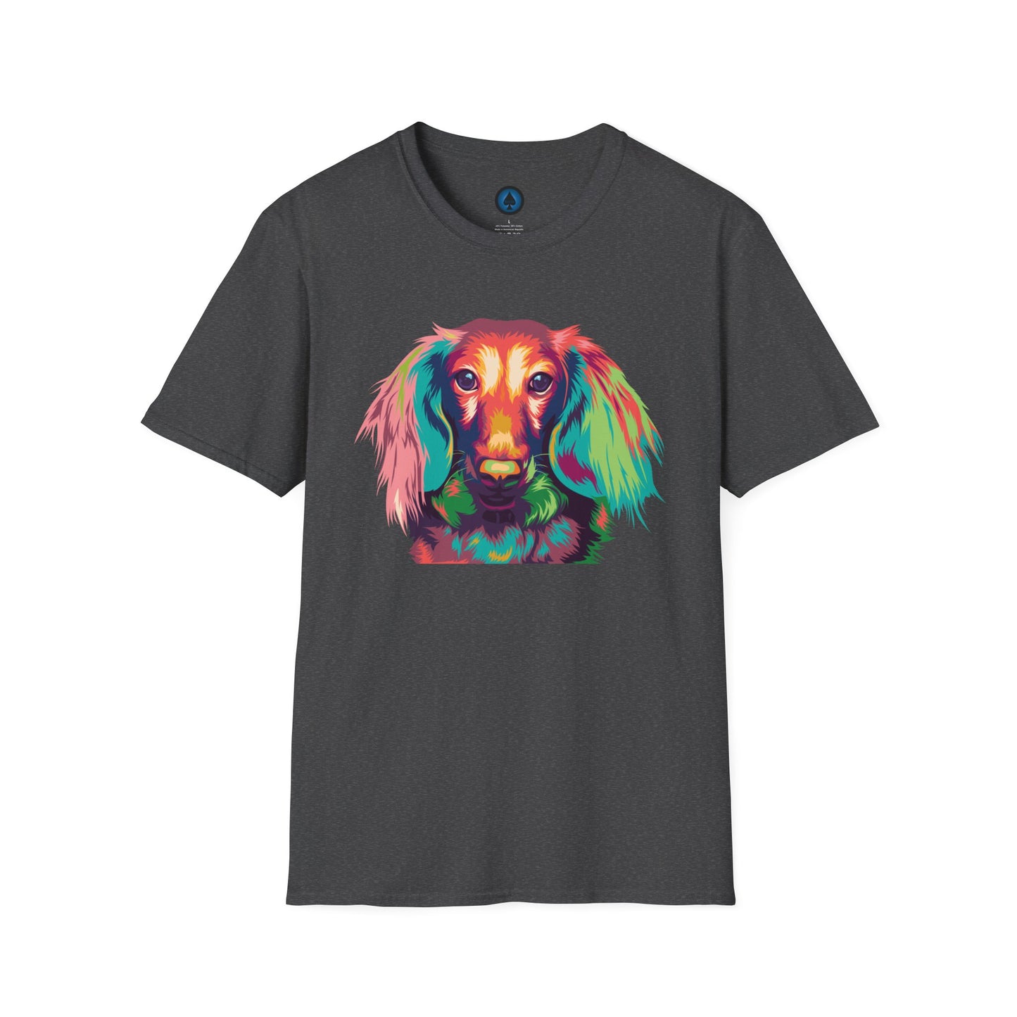 Unisex - Colorful Dachshund Face