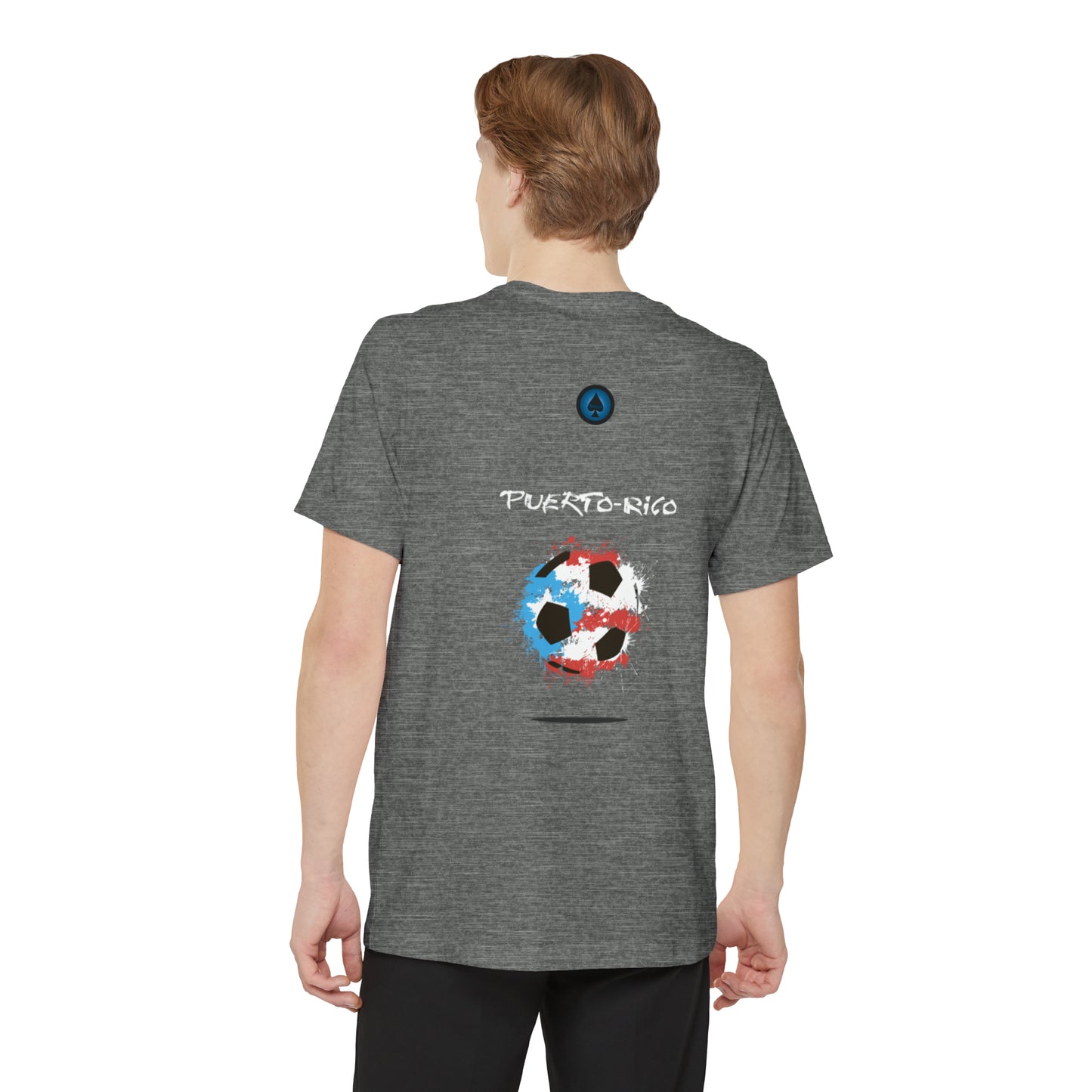 Unisex - Puerto Rico Soccer (with back and front image)