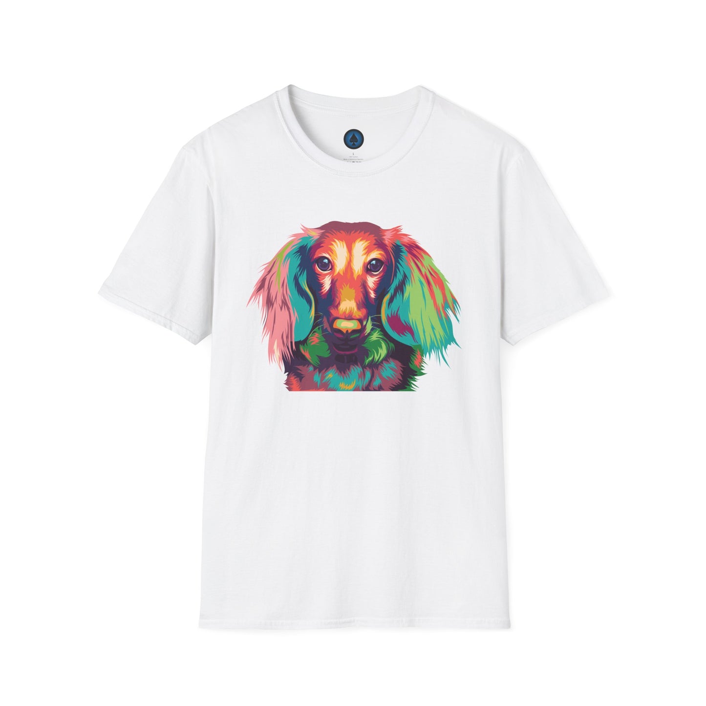 Unisex - Colorful Dachshund Face