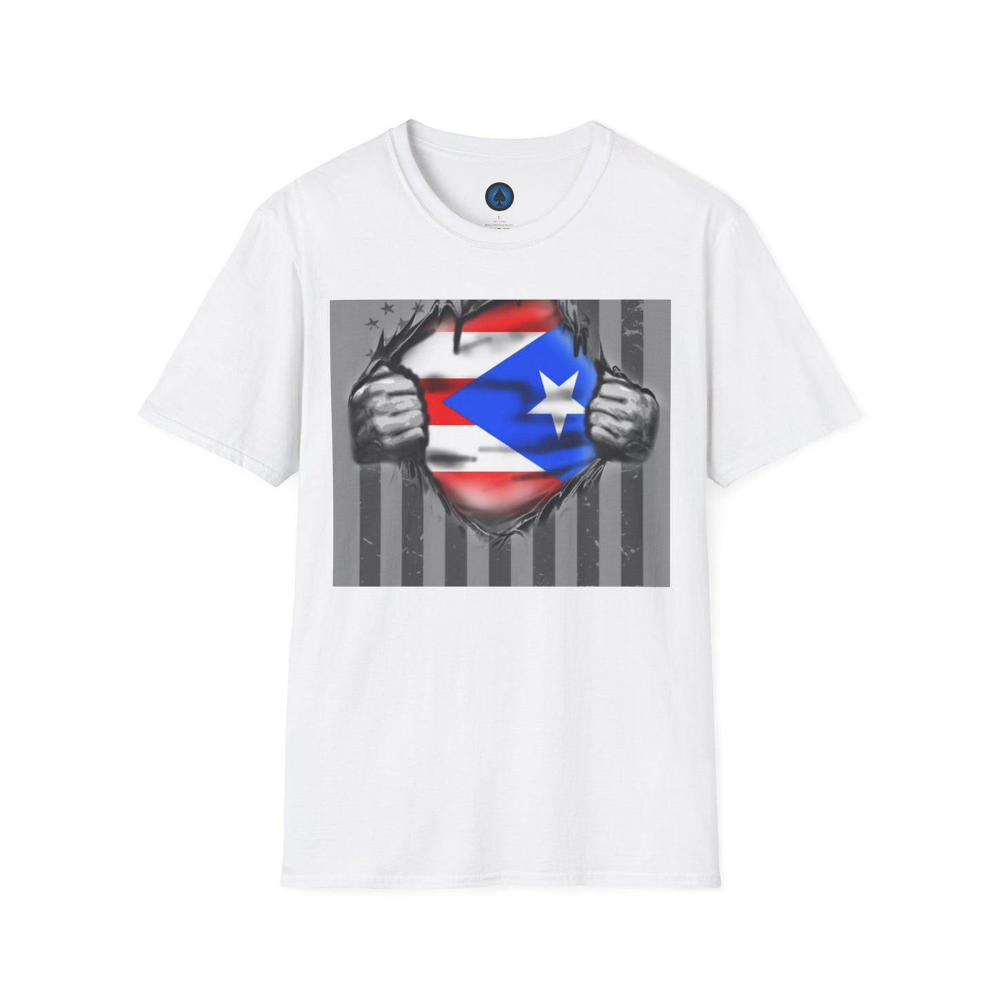 Unisex - Puerto Rico and USA Flags