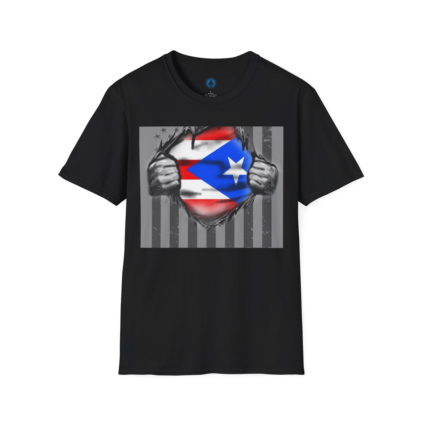 Unisex - Puerto Rico and USA Flags