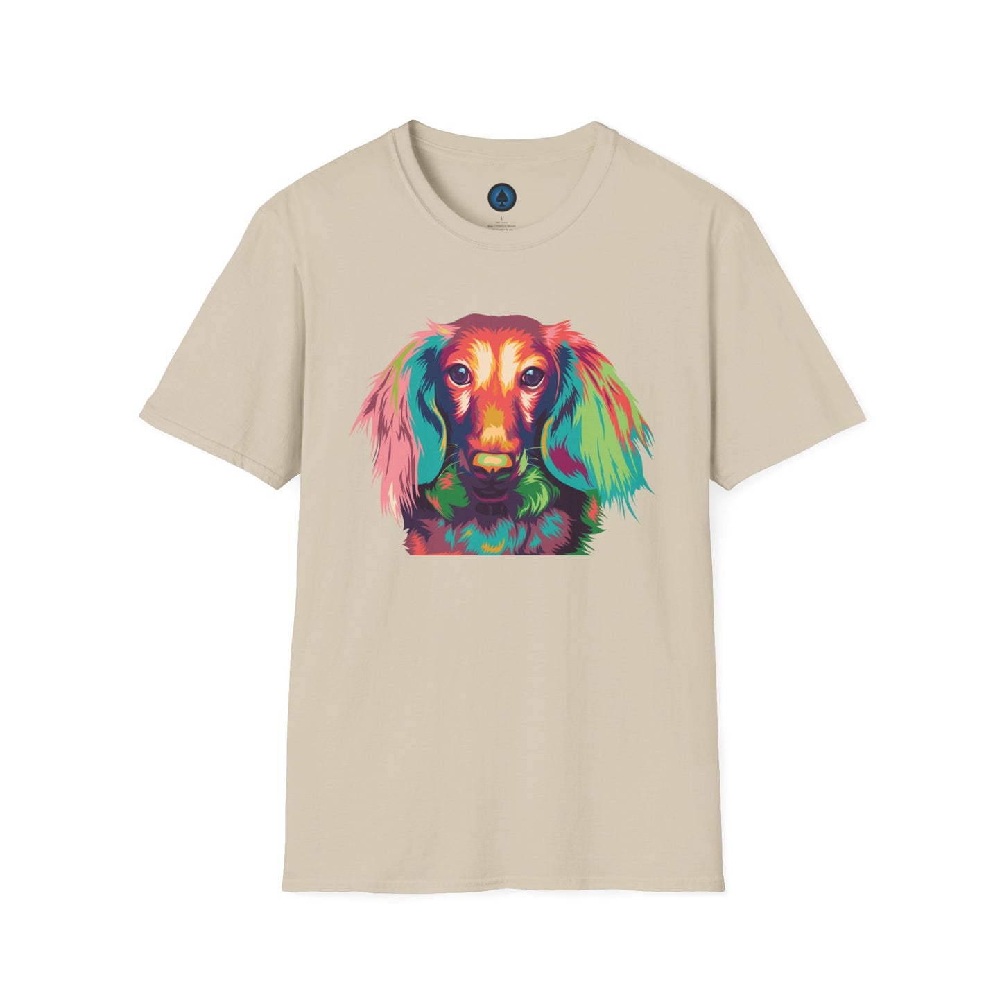 Unisex - Colorful Dachshund Face