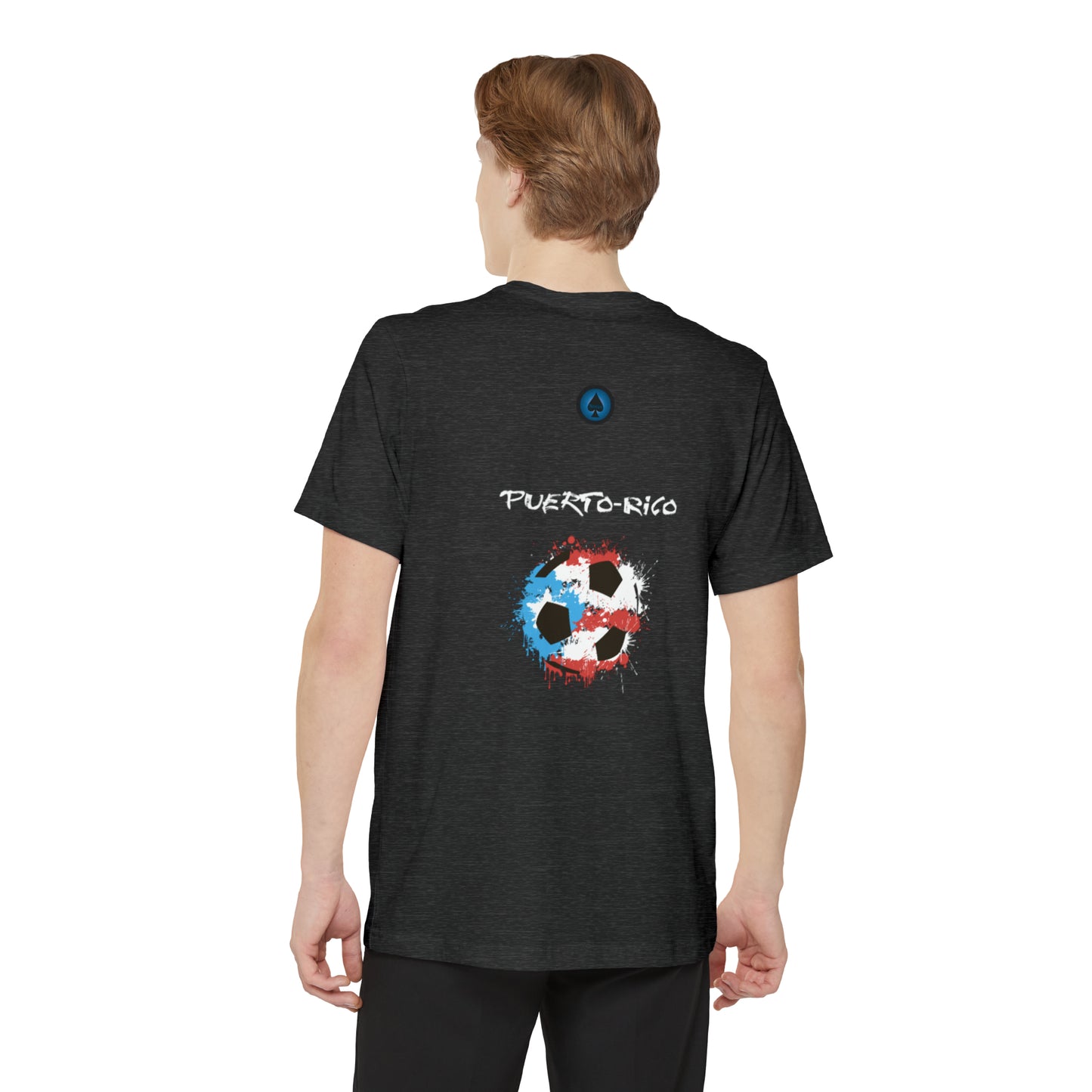 Unisex - Puerto Rico Soccer (with back and front image)