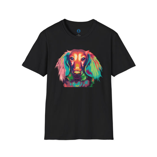 Unisex - Colorful Dachshund Face